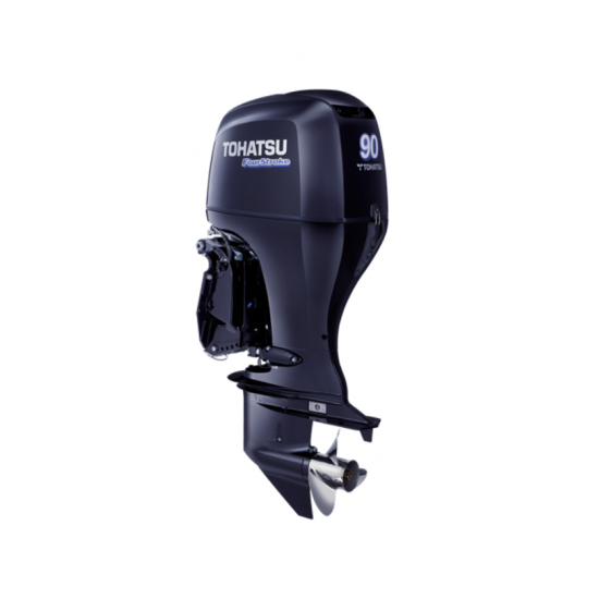 Tohatsu 90HP Long Shaft with Remote Control Electric Start and Power Tilt Tohatsu 90HP Long Shaft with Remote Control Electric Start and Power Tilt