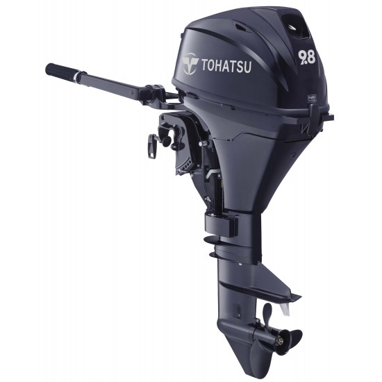 Tohatsu 9.8HP Pleasure with Remote control electric start and Power Tilt,  Long Shaft
