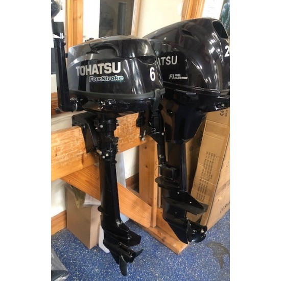 Tohatsu 6HP Long Shaft Pre-Owned Outboard Engine Tohatsu 6HP Long Shaft Pre-Owned Outboard Engine