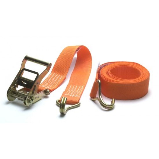 Waveline 50mm wide lightweight Ratchet Strap 7m with claws (2000kg)