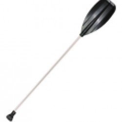 Paddle with Palm Grip, Βlack, Length 105cm