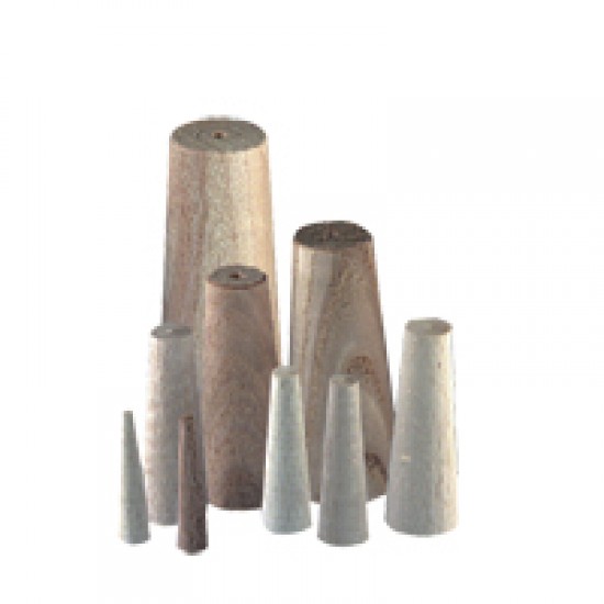 Wooden Plug Set of 9 - Maximum Diameter 50mm Wooden Plug Set of 9 - Maximum Diameter 50mm