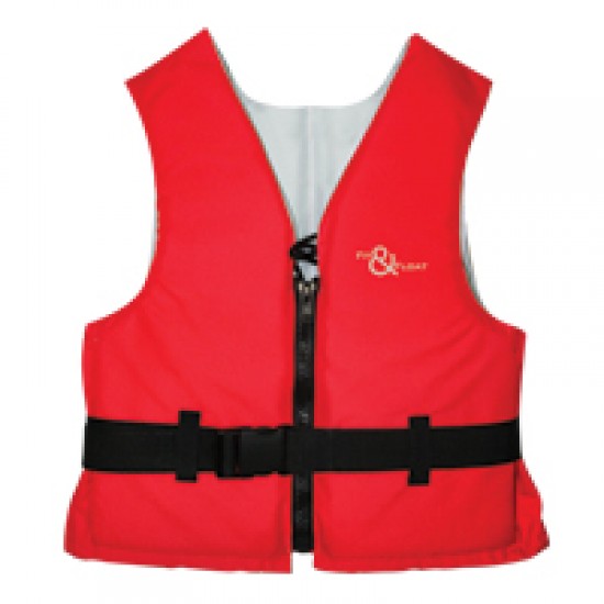 Fit & Float Buoyancy Aid, 50N, ISO 12402-5, Red Child 30-50kg,