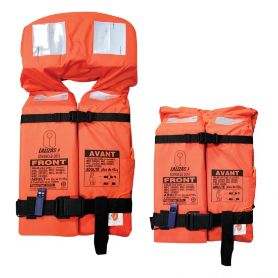 LALIZAS Advanced Folding Lifejacket SOLAS-(LSA Code) 2010