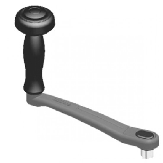 Winch Handle with speed handle - 25cm