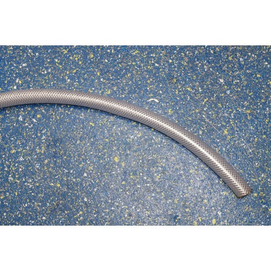 Clear PVC hose with polyester fibre reinforcing 19mm to 38mm Clear PVC hose with polyester fibre reinforcing 19mm to 38mm