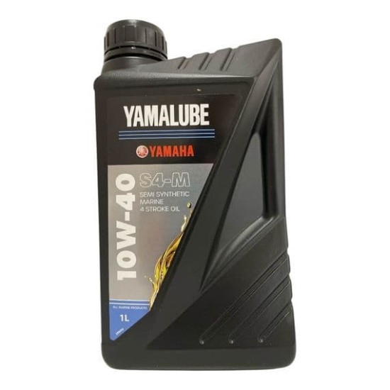 Yamalube S4-M 10W40 Semi Synthetic Marine Oil. 5ltr Yamalube S4-M 10W40 Semi Synthetic Marine Oil. 5ltr